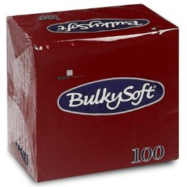 SALVETA 24X24 BULKY SOFT BORDO 100/1