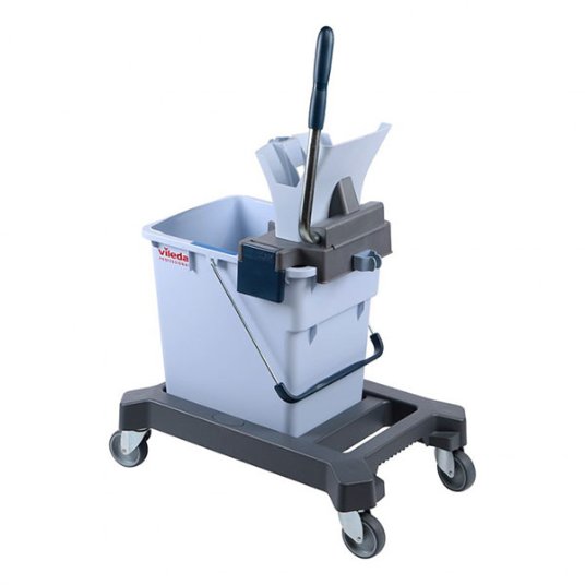 VILEDA, KOLICA SA TOČKIĆIMA I VERTIKALNOM PRESOM