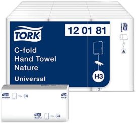 TORK, UBRUS C-FOLD 1 SLOJ, 24/1 KOM (192 listića)