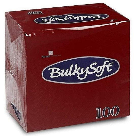 BULKYSOFT SALVETA RAINBOW BORDO 2SL 33X33, 100/1
