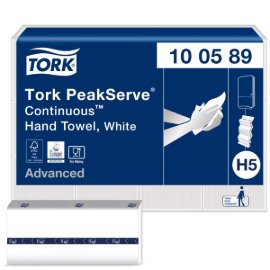 TORK, H5 - PEAKSERVE UBRUSI BELI 1SL, 270L, 12/1