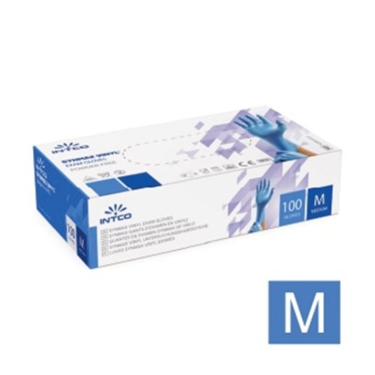 RUKAVICE NITRIL PLAVE M 100/1